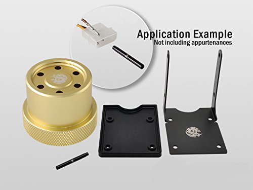Bitspower D5/MCP655 Mod Kit, Abrasive Golden