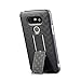 Microseven LG G5 Case, Super Slim Hard Shell Holster Case Combo with Kickstand and Belt Swivel Clip for LG G5 with Microseven Packaging (Wave Black)