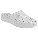 San Malo Womens/Ladies Coated Leather Clogs