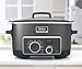 Ninja Multi-Cooker with 4-in-1 Stove Top, Oven, Steam and Slow Cooker Options, 6-Quart Nonstick Pot, and Steaming/Roasting Rack (MC950Z), Black
