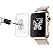 Apple Watch Screen Protector 38mm,LikeItY Tempered Glass Screen Protector for Apple Watch Series 1/Series 2 [Cover Flat Area Only][Anti-Fingerprint][Anti-Bubble]