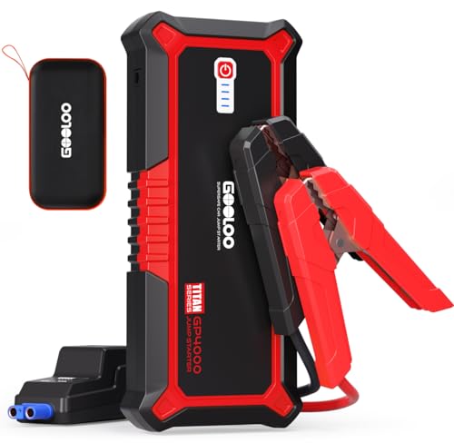 GOOLOO GP4000 SuperSafe 4000A Jump Starter