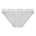 Free to Live 6 Pack Women's Logo Waist Band Cotton Bikini Panties