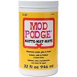 Mod Podge Waterbase Sealer, Glue and Finish (32-Ounce), CS11303 Matte Finish