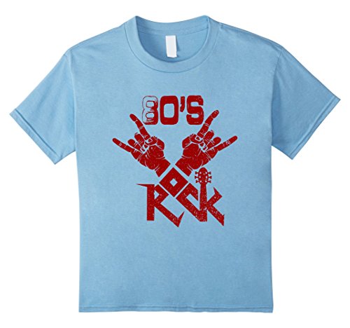 Kids 80s Rock Faded T Shirt Vintage Concert Band Tee Desertcart