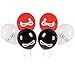 Ninja Warrior Birthday Party Supplies Pack Bundle Includes Dinner Plates, Large Napkins, Cups, Table Covers and 12 Balloons - Serves 16 People
