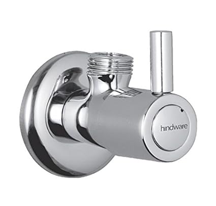 Hindware Addons Angular Stop Cock Without Wall Flange (Chrome)