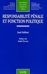 Responsabilité pénale et fonction politique