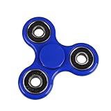 NEWBEA Hand Spinner Tri-Spinner Fidget Spinner Toy Stress Reducer - Perfect For ADD, ADHD, Anxiety, and Autism Adult Children (Three wings blue)