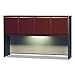 Bush Business Furniture Series A Collection 60W Hutch in Hansen Cherry/Galaxy