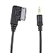 IMAGE® Audi A4 A6 Aux AMI MMI Interface 3.5mm Jack MP3 Cable for Audi A3 3rd/A8/Q5