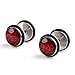 Yantu Hot 48pcs Plugs Ear Studs Mixed Styles Fake Cheater Ear Plugs Body Piercing