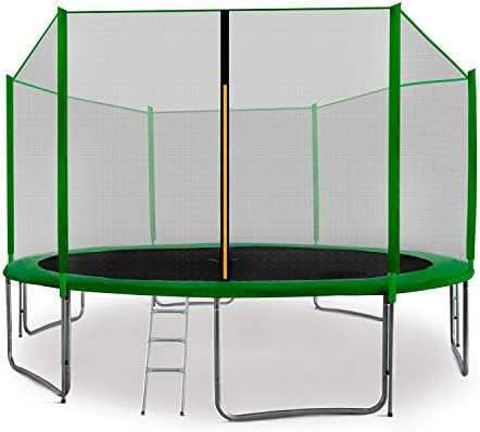 Aga24 Garden Trampoline AGA Sports – Trampoline – Kids Trampoline – Dark Green