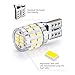 LUYED 194 LED Bulb Xenon White 9-30v Canbus Error Free W5W 168 2825 Led Bulbs for Dome Map Door Courtesy Trunk Parking License Plate Lights,Pack of 2