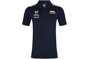 Castore Alpine Racing F1 2025 Men's Team Polo Shirt