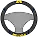 FANMATS 14822 Michigan Wolverines Embroidered Steering Wheel Cover Black 15