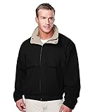 TRM Men's Panorama Water Resistant Hooded Shell Poplin Jacket (8 Colors, S-6XLT)