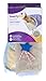 SmartyKat Cave Crawl Crinkle Sack Cat Toy, Gray