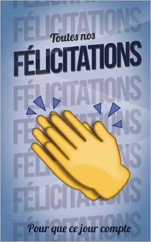 Toutes Nos Felicitations Bleu Carte Livre D Or Taille M 12 7xcm French Edition Pialat Thibaut Amazon Com Books