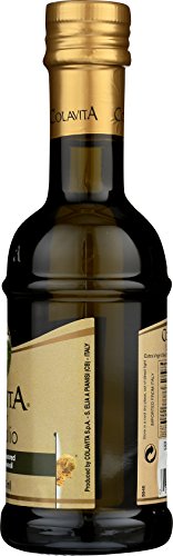COLAVITA FLAVORED EVOO – TARTUFOLIO CONDIMENT, WHITE TRUFFLE FLAVORED EXTRA VIRGIN OLIVE OIL, 8.5OZ GLASS BOTTLE