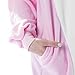 Emolly Fashion Bunny Animal Onesie - Soft and Comfortable with Pockets! Fun As a Costume or Pajamas - for Men Women Teens Adults! 5% of Sales Donated to San Diego Zoo Global Wildlife Conservancy