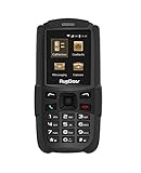 RugGear RG129, Unlocked Rugged Phone - Waterproof IP67 - Lightweight - GSM Quad Band (850/900/1800/1900Mhz)
