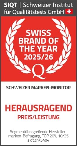 Prymo Large Hartschalenkoffer mit 4 Rollen, Trolley, Groß, 93 (107) l, Sicherheitsschloss, Damen Herren, Reisen Urlaub, Blau, 653634