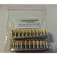 PC Accessories - Connectors Pro D-Sub Female Crimp Pins, 200/Pack Gold & Tin Plated DB Crimp Pin