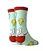 ooohyeah Kid's Novelty Cute Chicken Crew Socks, Funny Crazy Silly Cool Casual Dress Socks for Boy and Girl, Me First, Size 1-5