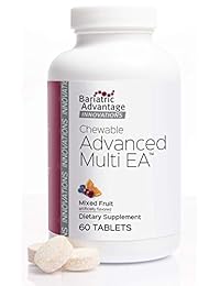 Bariatric Advantage - Multivitaminas masticables Advanced Multi Ea, 60 unidades