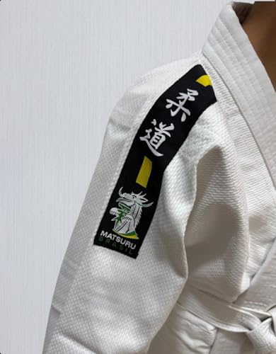 Kimono Judô Matsuru Trançado 350g Unissex Faixa Branca