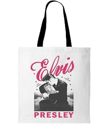 Amazon.com: Midsouth Products Elvis Presley Tote Bag Multi-colors