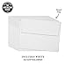 Rustic Wedding Thank You Cards (Set of 24) Premium All Occasion Assorted Bridal Shower Shabby Chic Mr. & Mrs. Burlap Note Card Variety Pack with Envelopes, Blank Inside Cute Excellent Value VTA0002B