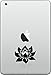 Lotus Flower - Design 1 - Trackpad | Tablet | Laptop - Vinyl Decal (Color Variations Available) (2