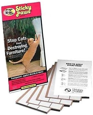 Sticky Paws Stop Cats from Destroying Furniture 24 Strips