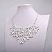 Jane Stone Hot Sale Fashion Vintage Silver Jewelry Tree Branch Necklace Modern Choker Jewelry Trendy Collar Necklaces Top Selling Women's Jewelry(Fn0738)