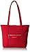 Vera Bradley Women's Microfiber Small Vera Tote Bag, Cardinal Red, One Size