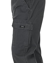 Wrangler Authentics Men's Relaxed Fit Stretch Cargo
