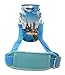 Made Easy Kit Neoprene Water Bottle Carrier Holder with Adjustable Shoulder Strap for Insulating & Carrying Water Container Canteen Flask Available in 5 Sizes (7 Wonders, L (32oz / 1.5L))