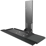 VIVO Computer Keyboard and Mouse Platform Tray | Adjustable VESA Mount Attachment (MOUNT-KB02)