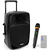 PYLE PSBT125A draagbare sono-luidspreker met accu, 1200 W, met WOOFER 30,5 cm (12 inch), Bluetooth, USB, MP3, FM…