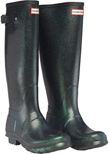 Hunter Original Tall Starcloud Ladies Wellington Boots, Atlas Green