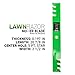 8TEN LawnRAZOR Mower Blade Set for AYP Husqvarna 138498 532138971 532127843 532138498 42 inch Deck (Toothed Mulching)