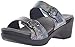 Dansko Women's Sophie Petrol Leather Wedge Sandal