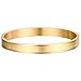 Tobert Women's Stainless Steel Bracelet Hollow Out Great Wall Cuff Bangle Wrist Band
