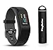 Garmin vivosport (Slate, Small/Medium) Bundle with PlayBetter Portable Power Bank (2200mAh) | On-Wrist Heart Rate, 24/7 Activity Tracker, Color Display | GPS Fitness Band