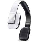 GOgroove BlueVIBE DLX Hi-Def Over-Ear Bluetooth Headphones - Ultra Premium White