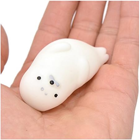KMN Store Cute Mini Seal Squishy Toy Slow Rising Toy for Reducing Stress, (Pack of 5)