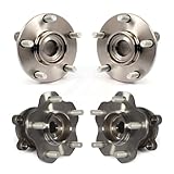 Front Rear Wheel Bearing & Hub Assembly Kit For