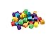 Krafty Kids 203755 CW301 Craftwood Cubes, 0.63in, Vibrant Colored, 36-Piece